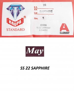 SS 22 SAPPHIRE