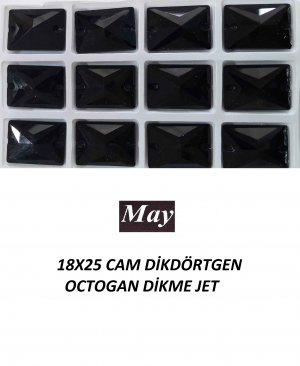 18X25 CAM DİKDÖRTGEN OCTOGAN DİKME JET