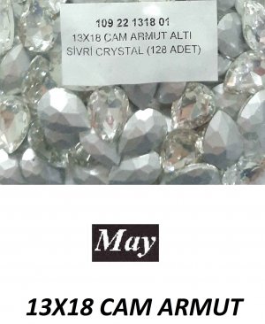 13X18 CAM ARMUT ALTI SİVRİ CRYSTAL