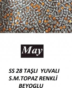 SS 28 TAŞLI  YUVALI S.M.TOPAZ RENKLİ BEYOGLU 