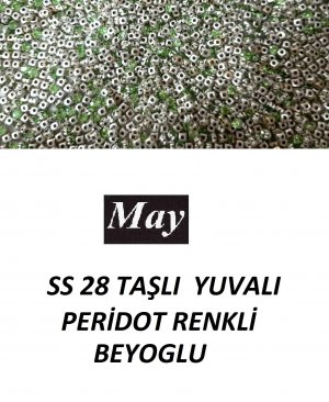 SS 28 TAŞLI  YUVALI PERİDOT RENKLİ BEYOGLU 