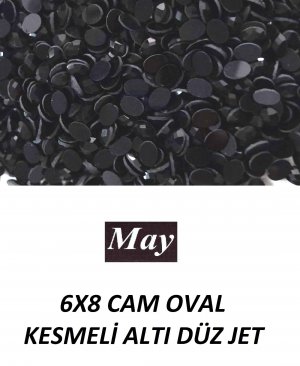 6X8 CAM OVAL KESMELİ ALTI DÜZ JET