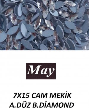 7X15 CAM MEKİK ALTI DÜZ B.DİAMOND