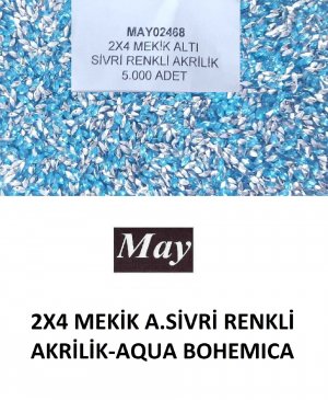 2X4 MEKİK ALTI SİVRİ RENKLİ AKRİLİK-AQUA BOHEMICA