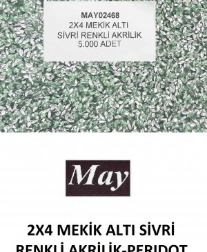 2X4 MEKİK ALTI SİVRİ RENKLİ AKRİLİK-PERIDOT