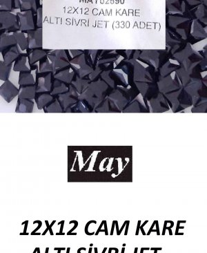 12X12 CAM KARE ALTI SİVRİ JET