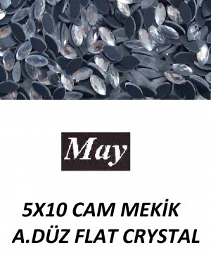 5X 10 CAM MEKİK ALTI DÜZ FLAT CRYSTAL