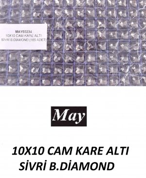 10X10 CAM KARE ALTI SİVRİ B.DİAMOND