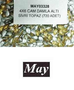 04X06 CAM DAMLA ALTI SİVRİ TOPAZ