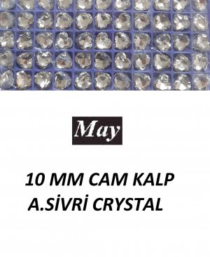 10 MM CAM KALP ALTI SİVRİ CRYSTAL