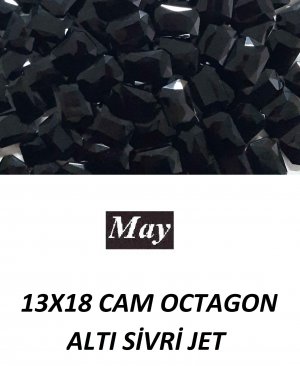 13X18 CAM OCTAGON ALTI SİVRİ JET