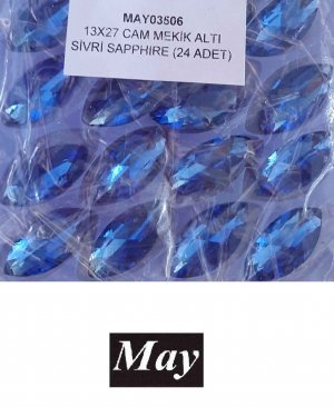 13X27 CAM MEKİK ALTI SİVRİ SAPPHIRE