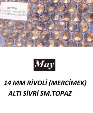 14 MM RİVOLİ (MERCİMEK) ALTI SİVRİ SM.TOPAZ