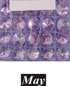 14 MM RİVOLİ (MERCİMEK) ALTI SİVRİ L.AMETHYST