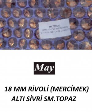 18 MM RİVOLİ (MERCİMEK) ALTI SİVRİ SM.TOPAZ