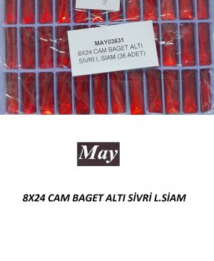 08X24 CAM BAGET ALTI SİVRİ L.SİAM