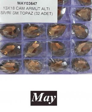 13X18 CAM ARMUT ALTI SİVRİ SM.TOPAZ