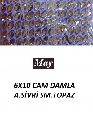 06X10 CAM DAMLA ALTI SİVRİ SM.TOPAZ