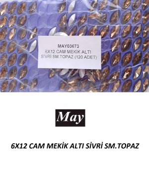 06X12 CAM MEKİK ALTI SİVRİ SM.TOPAZ