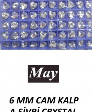 06 MM CAM KALP ALTI SİVRİ CRYSTAL