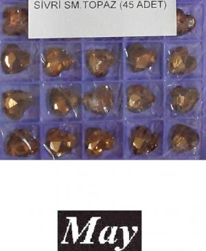 10 MM CAM KALP ALTI SİVRİ SM.TOPAZ