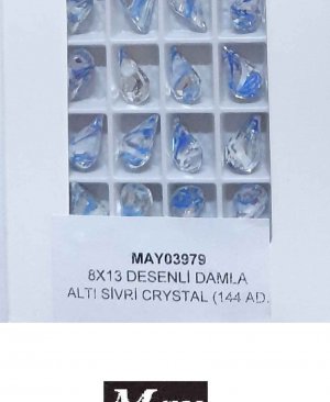 08X13 DESENLİ DAMLA ALTI SİVRİ L.SAPPHIRE