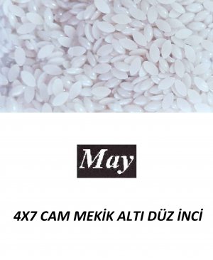 4X7 CAM MEKİK ALTI DÜZ İNCİ