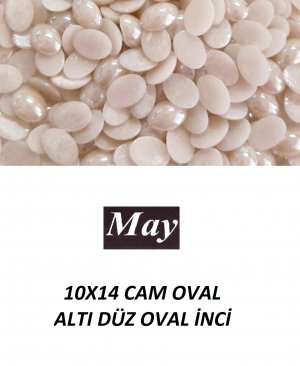 10X14 CAM OVAL ALTI DÜZ OVAL İNCİ