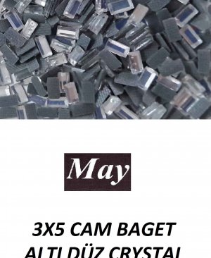 3X5 CAM BAGET ALTI DÜZ CRYSTAL