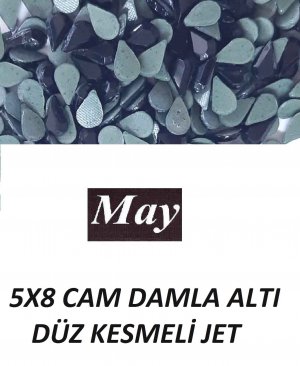 5X8 CAM DAMLA ALTI DÜZ KESMELİ JET