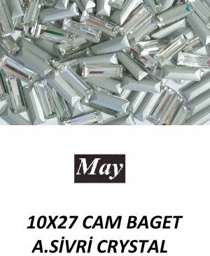 10X27 CAM BAGET ALTI SİVRİ CRYSTAL 