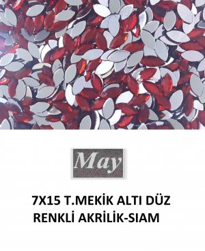 7X15 T.MEKİK ALTI DÜZ RENKLİ AKRİLİK-SIAM