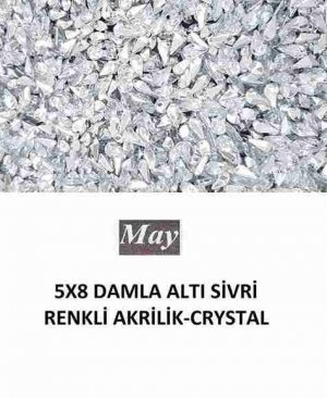 5X8 DAMLA ALTI SİVRİ RENKLİ AKRİLİK-CRYSTAL