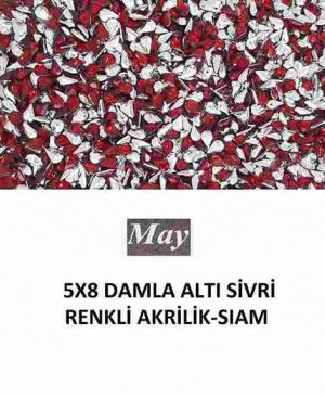 5X8 DAMLA ALTI SİVRİ RENKLİ AKRİLİK-SIAM