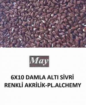 6X10 DAMLA ALTI SİVRİ RENKLİ AKRİLİK-PL.ALCHEMY