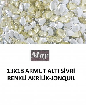 13X18 ARMUT ALTI SİVRİ RENKLİ AKRİLİK-JONQUIL