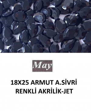 18X25 ARMUT ALTI SİVRİ RENKLİ AKRİLİK-JET