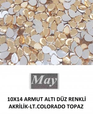 10X14 ARMUT ALTI DÜZ RENKLİ AKRİLİK-LT.COLORADO TOPAZ