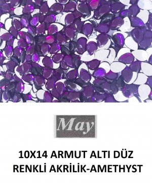 10X14 ARMUT ALTI DÜZ RENKLİ AKRİLİK-AMETHYST