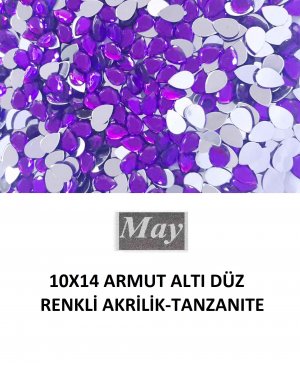 10X14 ARMUT ALTI DÜZ RENKLİ AKRİLİK-TANZANITE