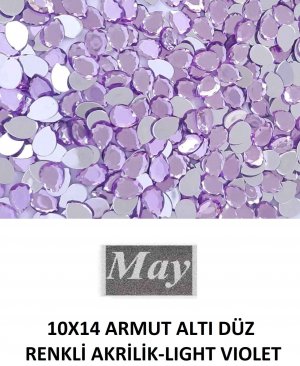 10X14 ARMUT ALTI DÜZ RENKLİ AKRİLİK-LIGHT VIOLET