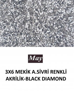 3X6 MEKİK ALTI SİVRİ RENKLİ AKRİLİK-BLACK DIAMOND