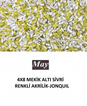 4X8 MEKİK ALTI SİVRİ RENKLİ AKRİLİK-JONQUIL