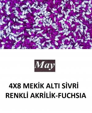 4X8 MEKİK ALTI SİVRİ RENKLİ AKRİLİK-FUCHSIA