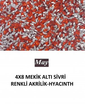 4X8 MEKİK ALTI SİVRİ RENKLİ AKRİLİK-HYACINTH