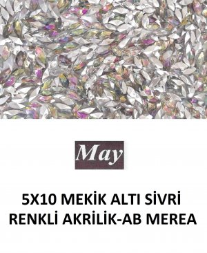 5X10 MEKİK ALTI SİVRİ RENKLİ AKRİLİK-AB MEREA