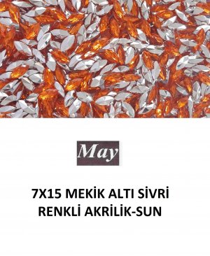 7X15 MEKİK ALTI SİVRİ RENKLİ AKRİLİK-SUN