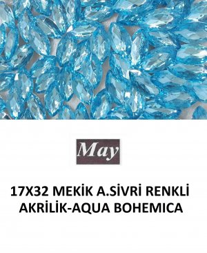 17X32 MEKİK ALTI SİVRİ RENKLİ AKRİLİK-AQUA BOHEMICA