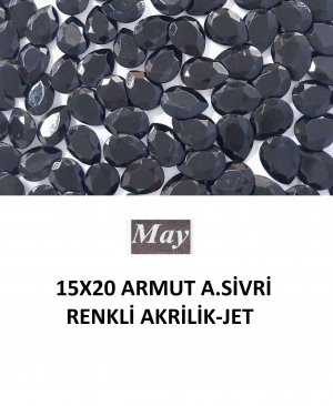 15X20 ARMUT ALTI SİVRİ RENKLİ AKRİLİK-JET