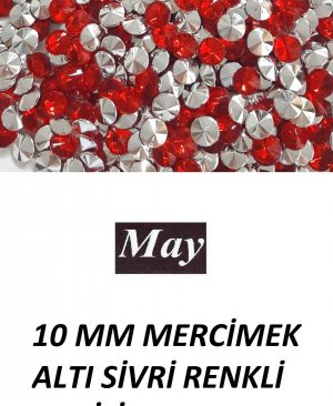 10 MM MERCİMEK ALTI SİVRİ RENKLİ AKRİLİK-HYACINTH